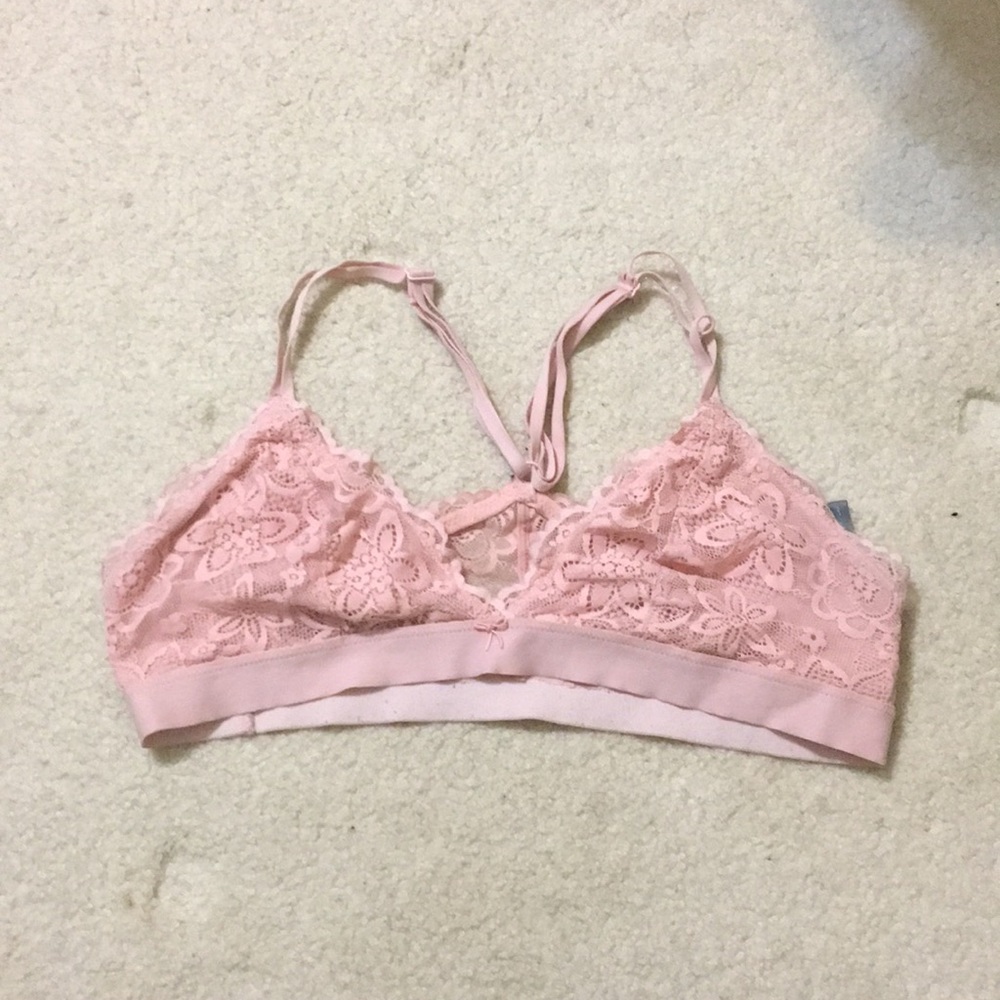 Pink bralette